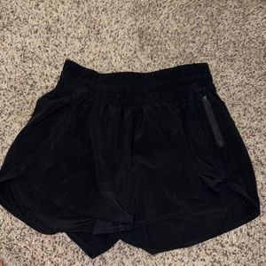 Lululemon Fast and Free Black Shorts